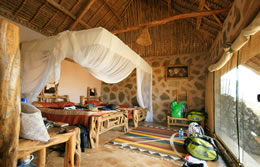 Room at the Ngulia Safari Camp
